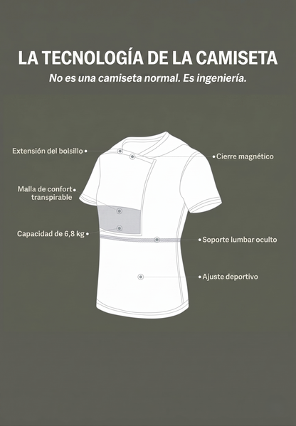 Camiseta Canguro para Hombre